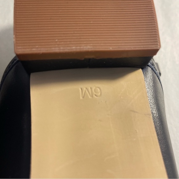 NWOT TALBOTS Black Slingback Edison flats Size 6 M - Picture 6 of 13